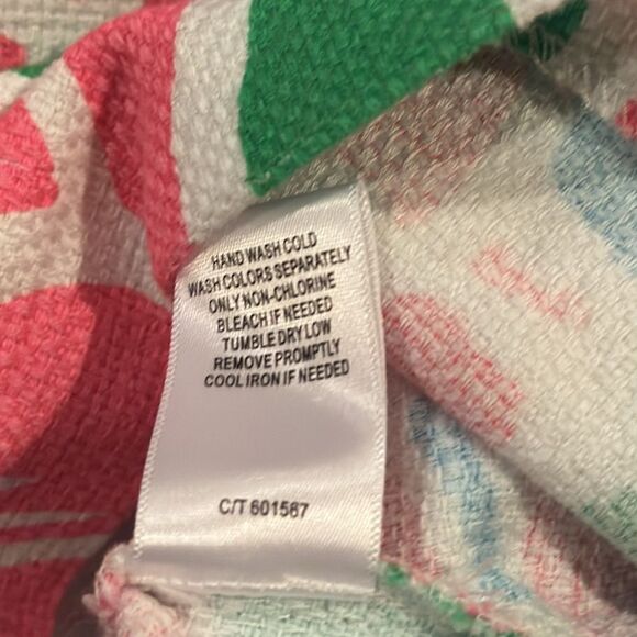 Taylor Sleeveless Cutout Front Dress Size 8 Tropical Floral Spring Summer Fun - Picture 7 of 8